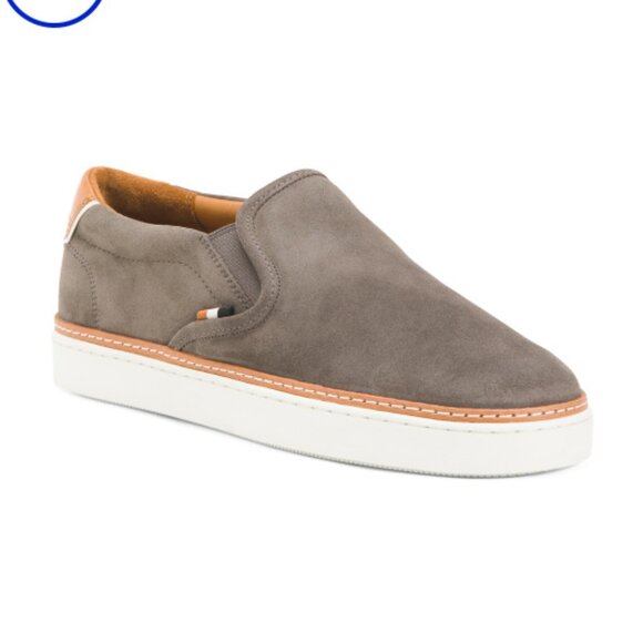 New ALLEN EDMONDS Men's Alpha Suede Slip On Shoes Size 9 - Picture 3 of 3